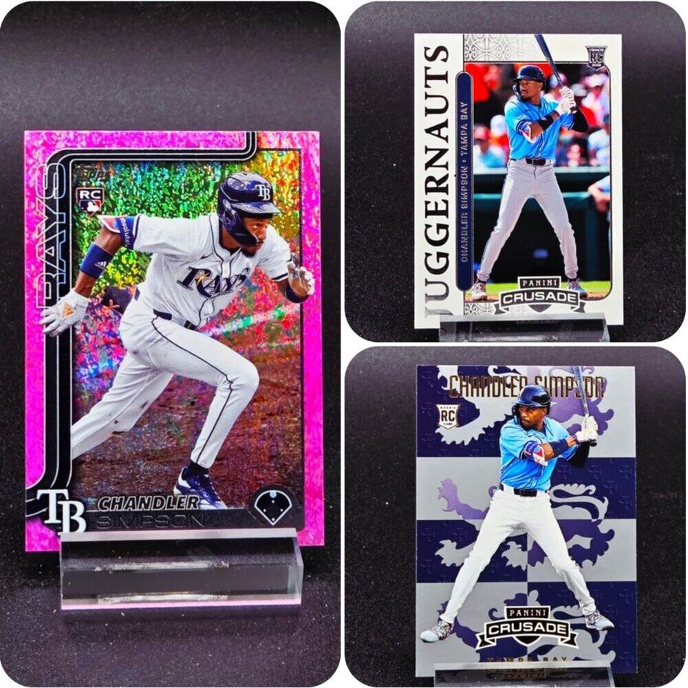 Chandler Simpson Insert RC's Tampa Bay Rays Top Prospect